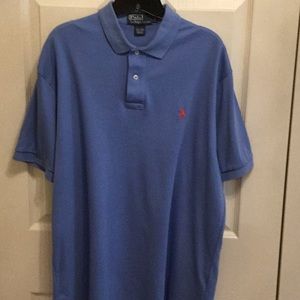 *EUC* Polo cotton short sleeve shirt. Size L.